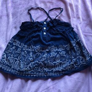 Ralph Lauren toddler girl ruffle peasant top